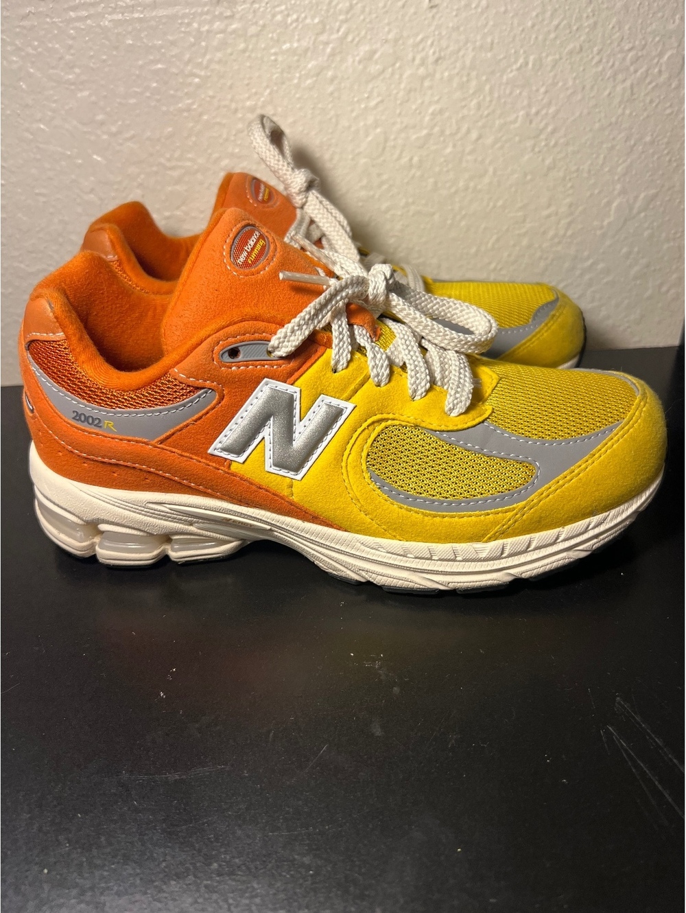 New Balance 2002r Orange Yellow